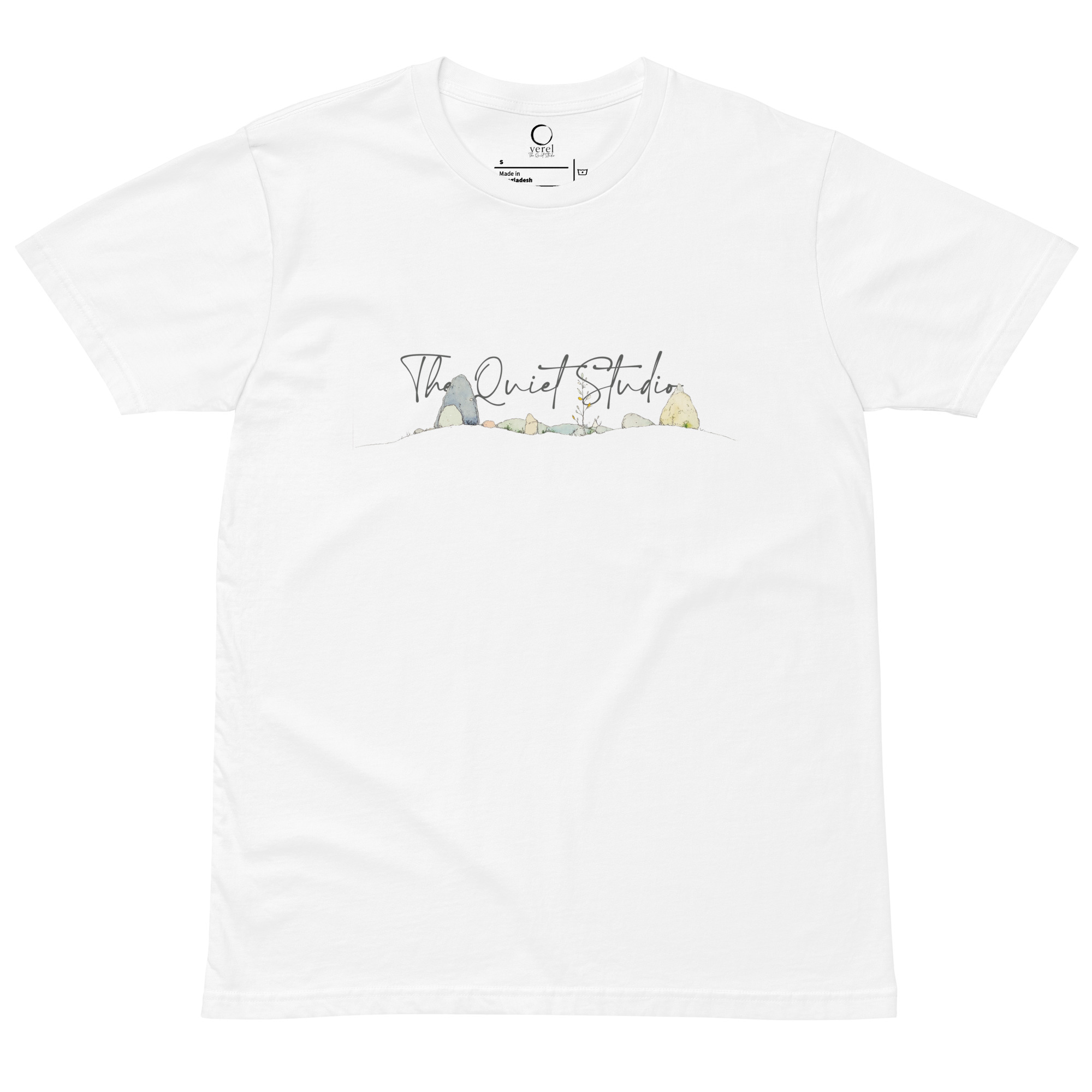 The Quiet Studio Original Unisex Premium T-shirt - Image 3