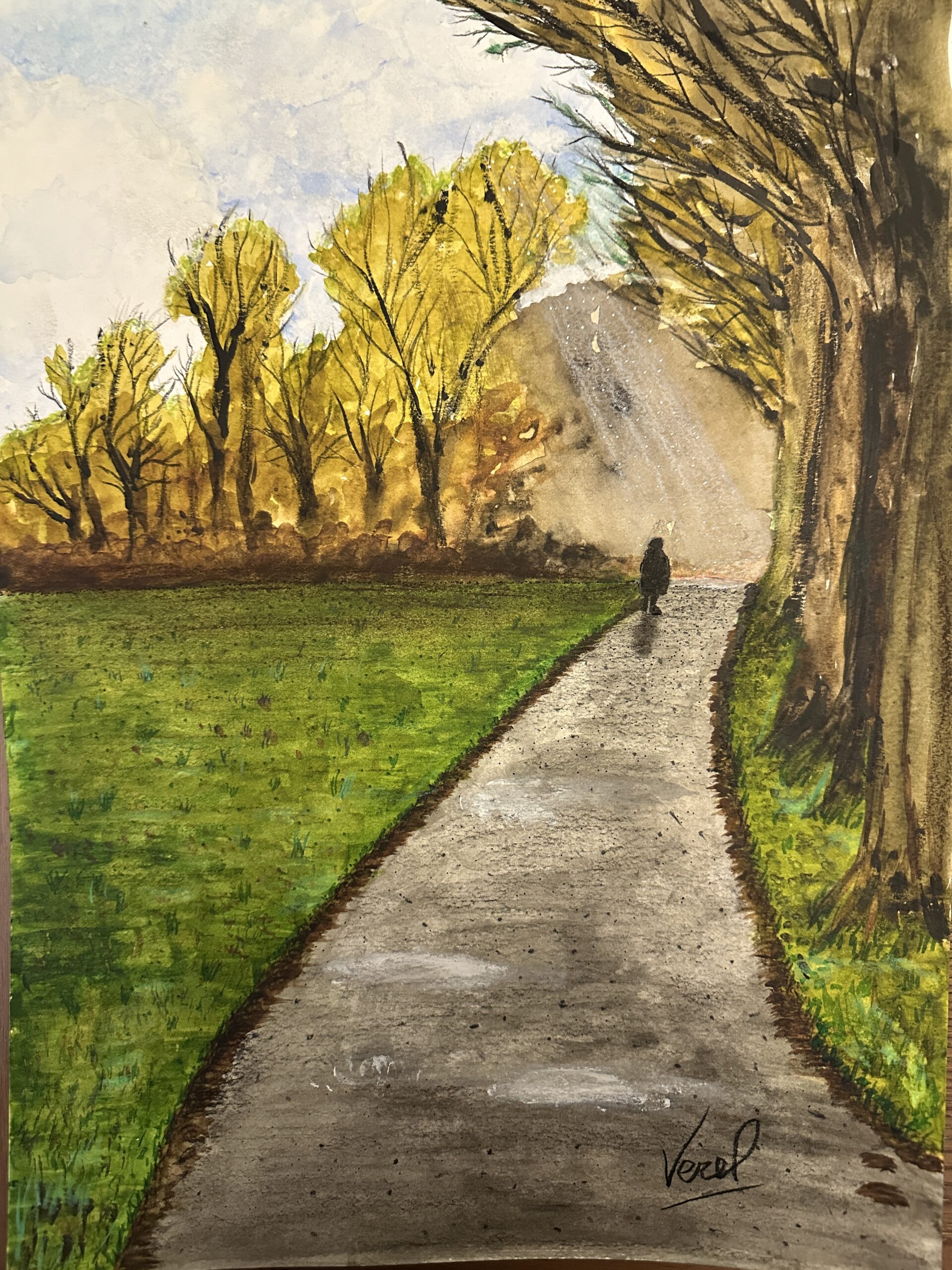"BETWEEN LIGHT AND SILENCE" - Original piece
